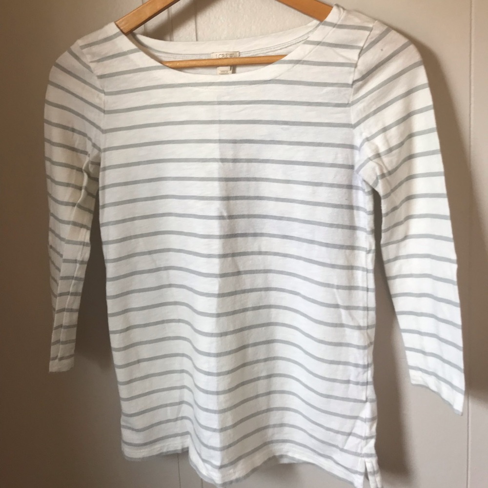 Jcrew 3/4 sleeve blouse